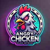 angry chicken token